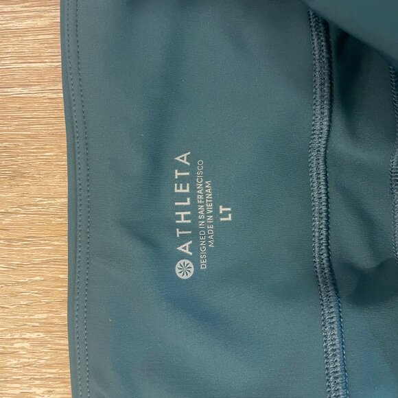 Athleta Laser Cut Contender Tight Size L - Picture 3 of 5